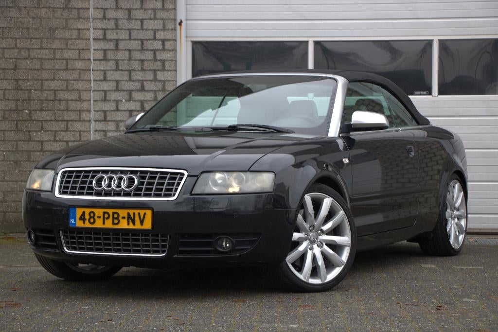 Audi S4 Cabrio 4.2 V8 Quattro | Youngtimer | Nieuwe Ketting, Auto's, Automaat, Cabriolet, 4 stoelen, Vierwielaandrijving