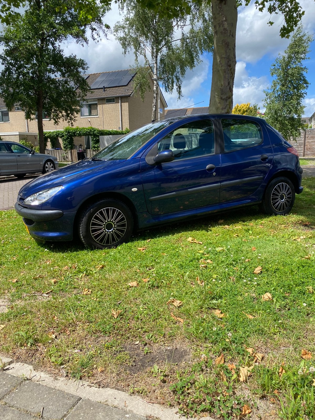 Peugeot 206 1.4 5D 2004 Blauw, Auto's, Peugeot, Voorwielaandrijving, 31 €/maand, 4 cilinders, Blauw