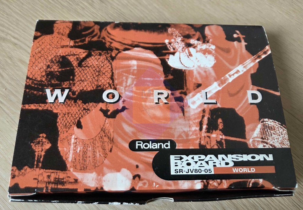 Roland SR-JV80-05 World Expansion Board, Muziek en Instrumenten, Ophalen of Verzenden, Zo goed als nieuw, Overige aantallen, Roland