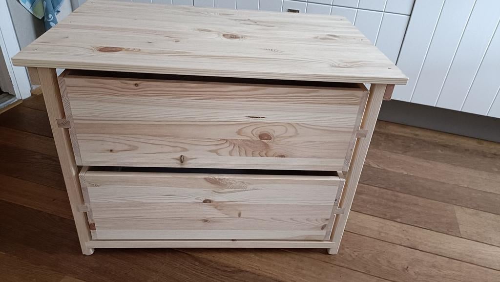 IKEA KRONÖREN Ladekast Grenen., Ophalen, Modern, Scandinavisch, 1 of 2 laden, Nieuw