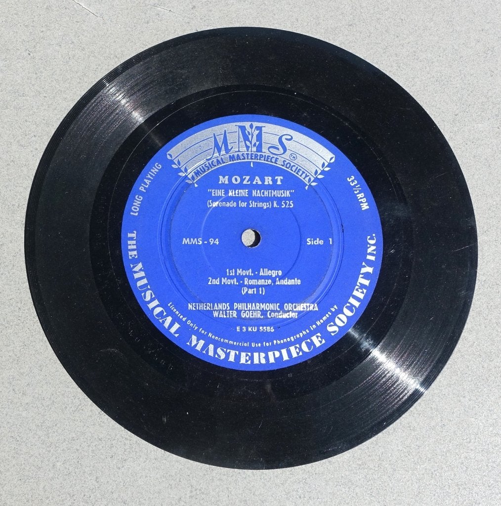 Netherlands Philharmonic Orchestra - eine kleine nachtmusik, Gebruikt, Klassiek, 7 inch, Ophalen of Verzenden