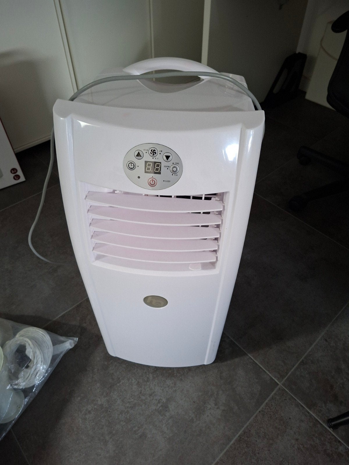 mobiele airco, Ophalen, Mobiele airco, Minder dan 60 m³, 3 snelheden of meer