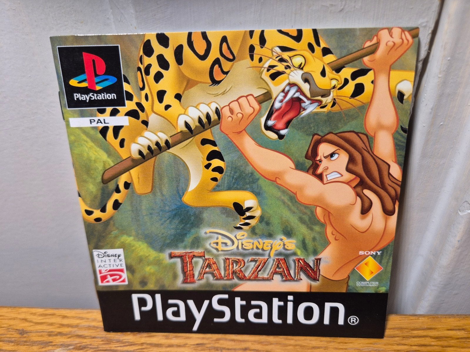 Boekje van Disney's Tarzan ps1, Avontuur en Actie, 1 speler, Ophalen of Verzenden, Zo goed als nieuw
