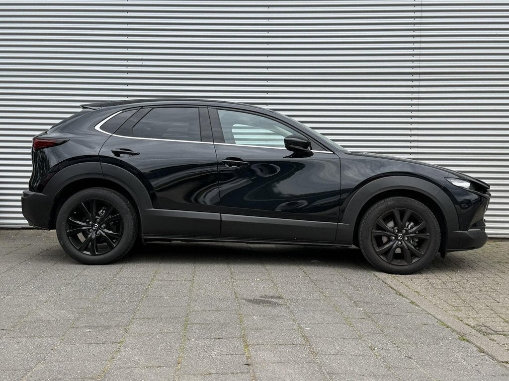 Mazda CX-30 2.0 e-SkyActiv-G M Hybrid Nagisa | Fabrieksgaran, Auto's, Mazda, 1998 cc, 4 cilinders, 150 pk, Zwart