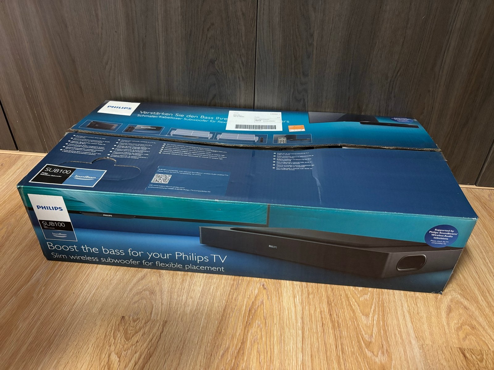 Philips Sub100 nieuw in doos, Ophalen of Verzenden, Bluetooth, Nieuw