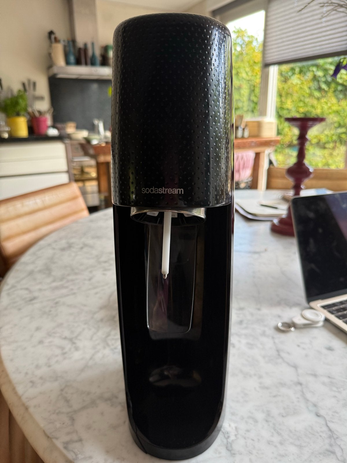 Sodastream - Zwart bruiswaterapparaat, Witgoed en Apparatuur, Ophalen, Gebruikt