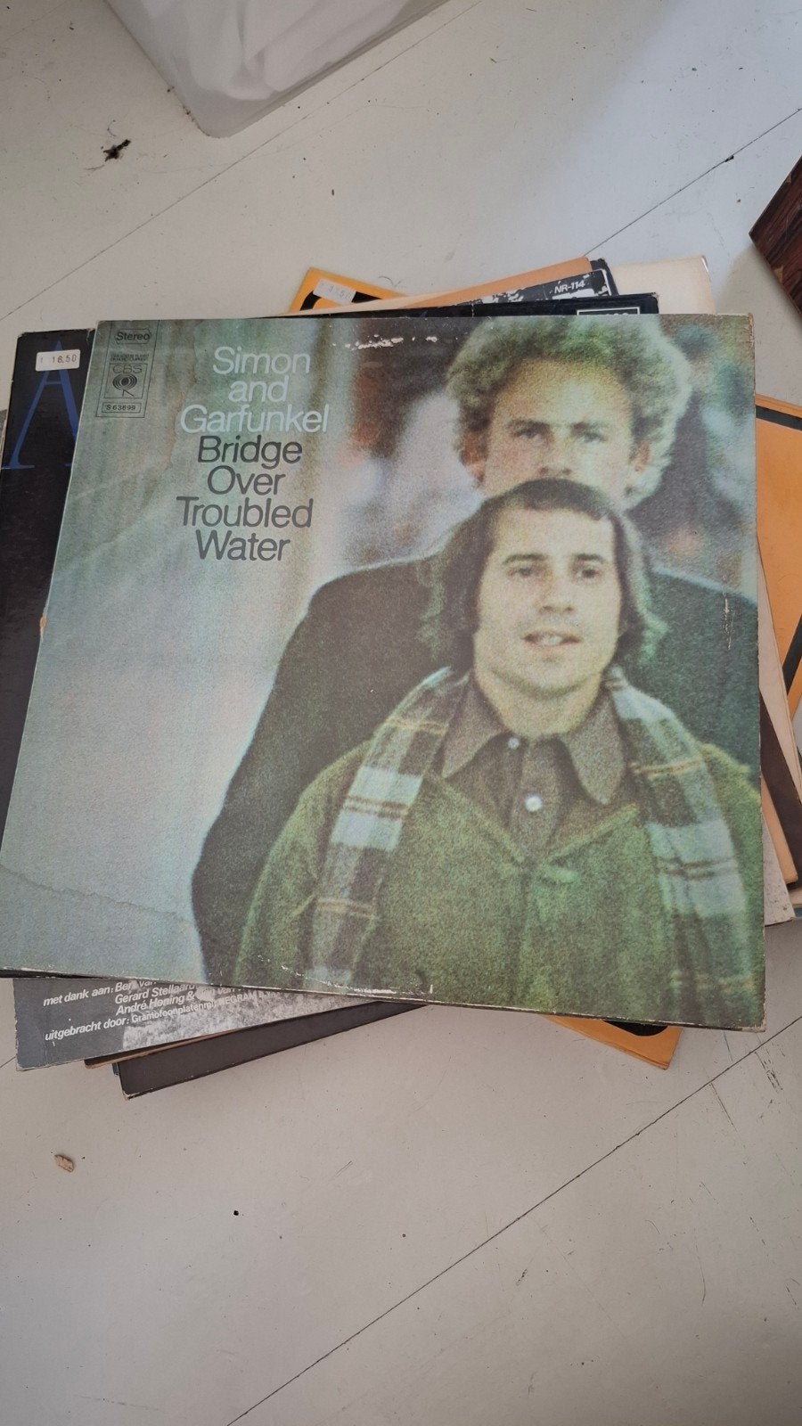 Simon & Garfunkel - Bridge Over Troubled Water LP, Cd's en Dvd's, Vinyl | Pop, Gebruikt, Pop, LP, 12 inch, Ophalen of Verzenden