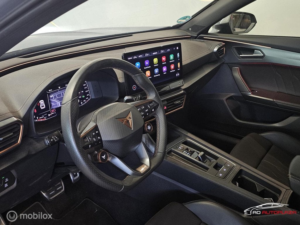 CUPRA Formentor 2.0 TSI 4DRIVE Panorama/Beats/Keyless/Memory, Auto's, Cupra, Automaat, Zwart, 4 cilinders, Leder en Stof