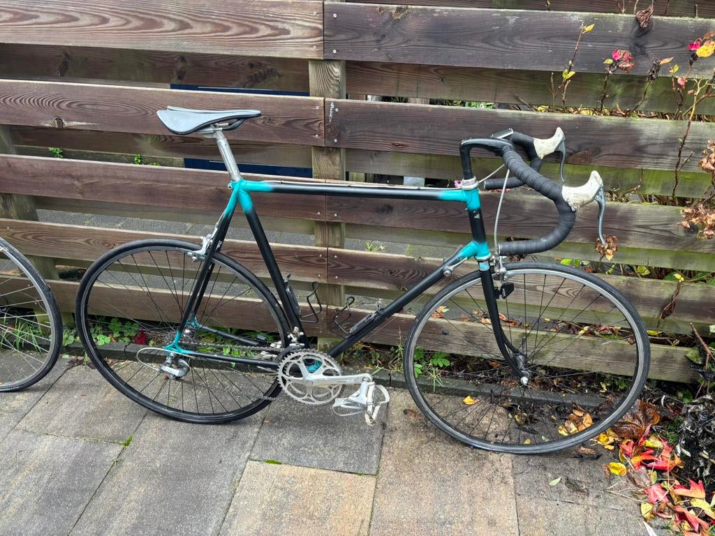 Retro racefiets - custom frame - Shimano 2x6, Gebruikt, 10 tot 15 versnellingen, Ophalen, Overige merken