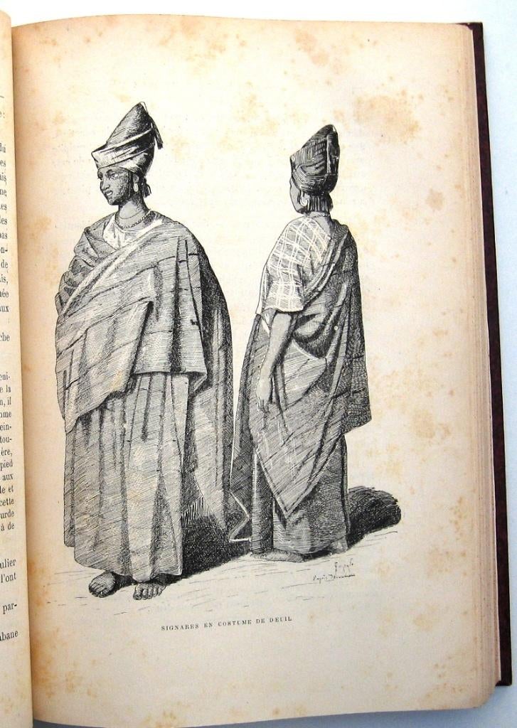 Côte Occidentale d'Afrique 1890 Frey Westkust Afrika Marokko, Antiek en Kunst, Ophalen of Verzenden