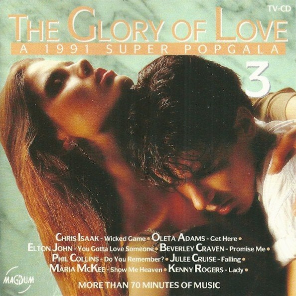 cd van The Glory Of Love 3 [A 1991 Super Popgala], Verzenden, Zo goed als nieuw