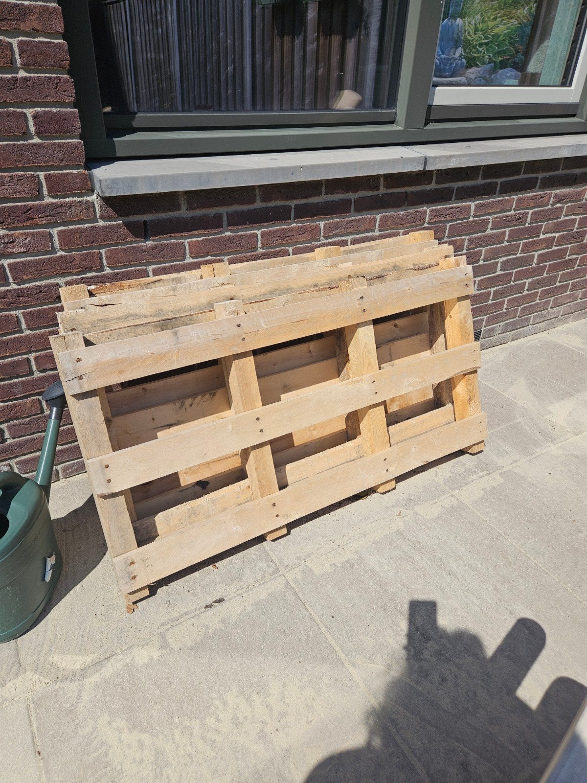Houten Pallets, Ophalen, Gebruikt, 50 mm of meer, Pallet