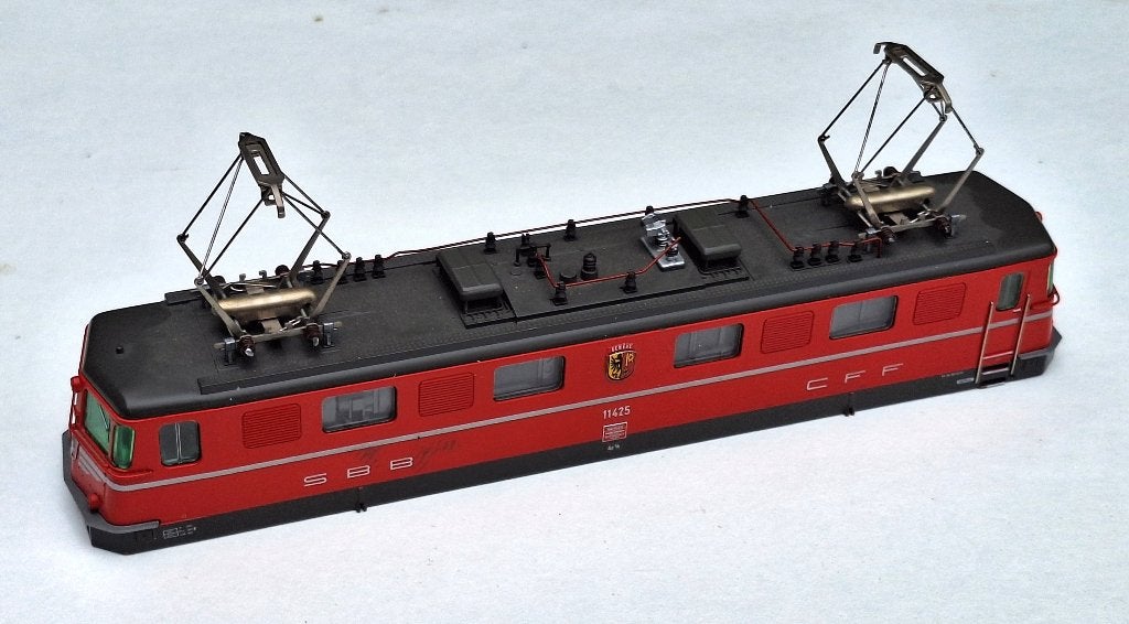 Märklin SBB Ae 6/6 lange versie kappen (als) nieuw, Locomotief, Gelijkstroom of Wisselstroom, Ophalen of Verzenden, Zo goed als nieuw