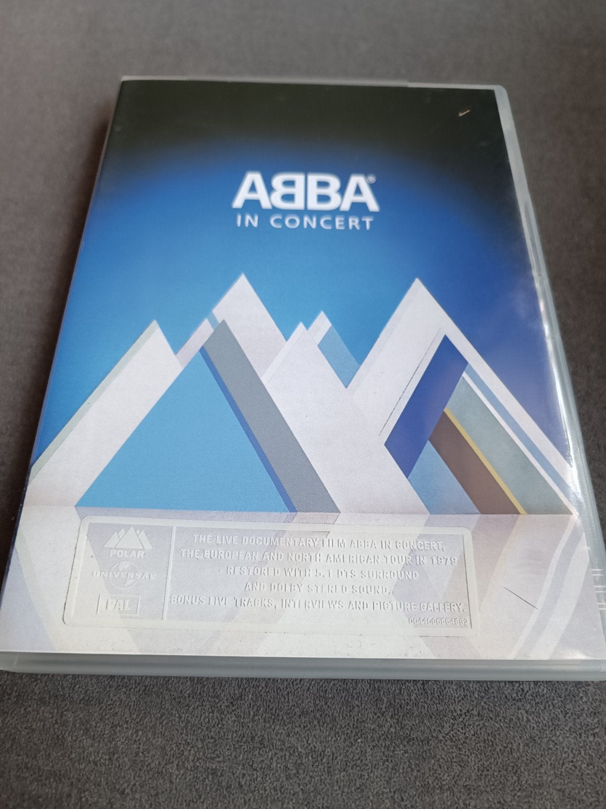 Abba in concert - dvd, Ophalen of Verzenden, Zo goed als nieuw