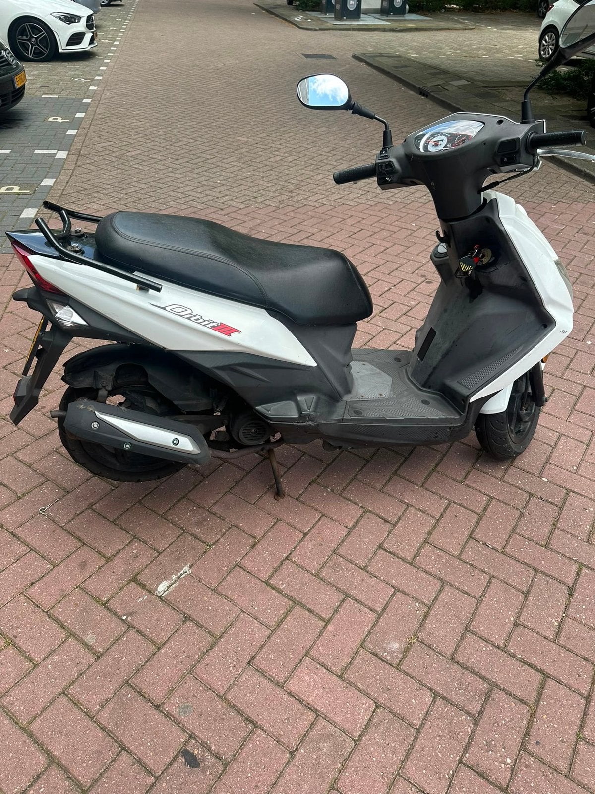 Goed werkende scooter met lichte schade sym orbit 3, Ophalen of Verzenden, Gebruikt, Orbit