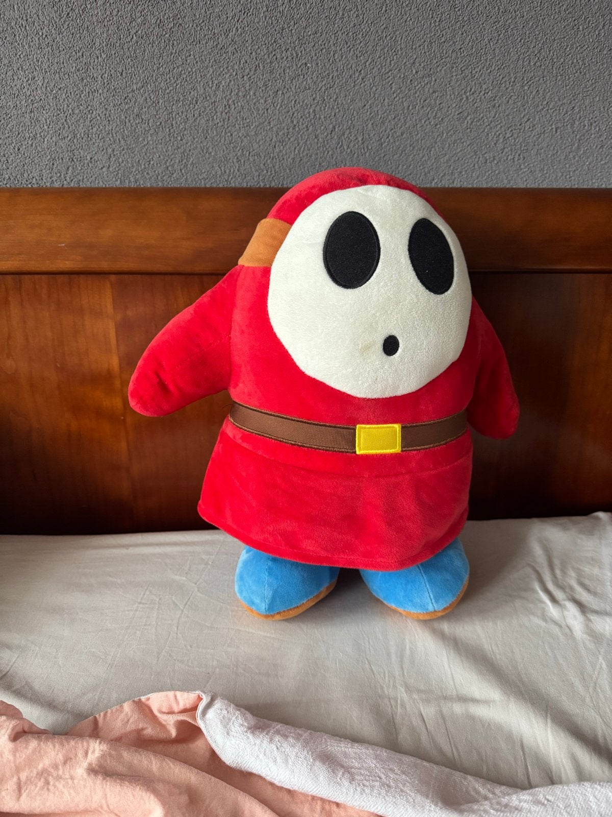 Super Mario Shy Guy Knuffel - Zo goed als nieuw, Ophalen, Overige typen, Nintendo, Middelgroot (20 tot 80 cm)