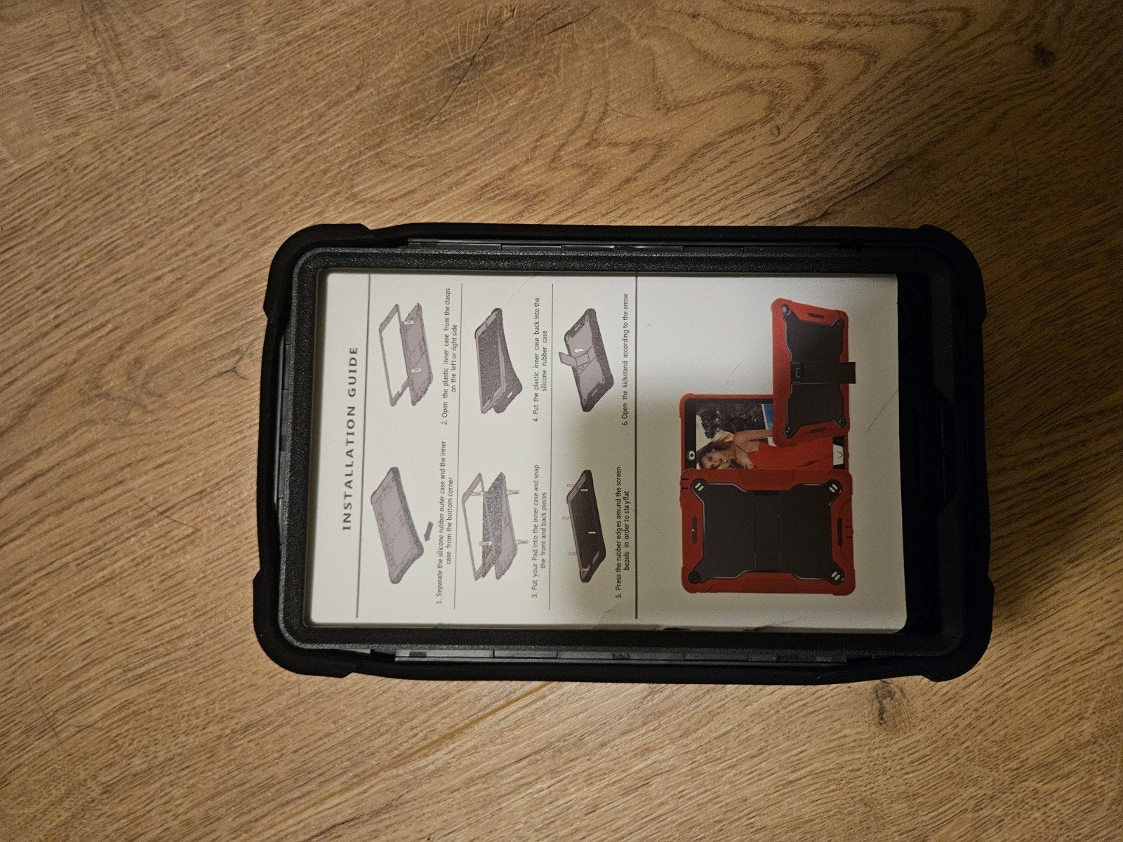 Robuuste tablet hoes voor 7 inch tablets - Zwart, Computers en Software, Ophalen, Onbekend, Nieuw, Bescherming voor- en achterkant