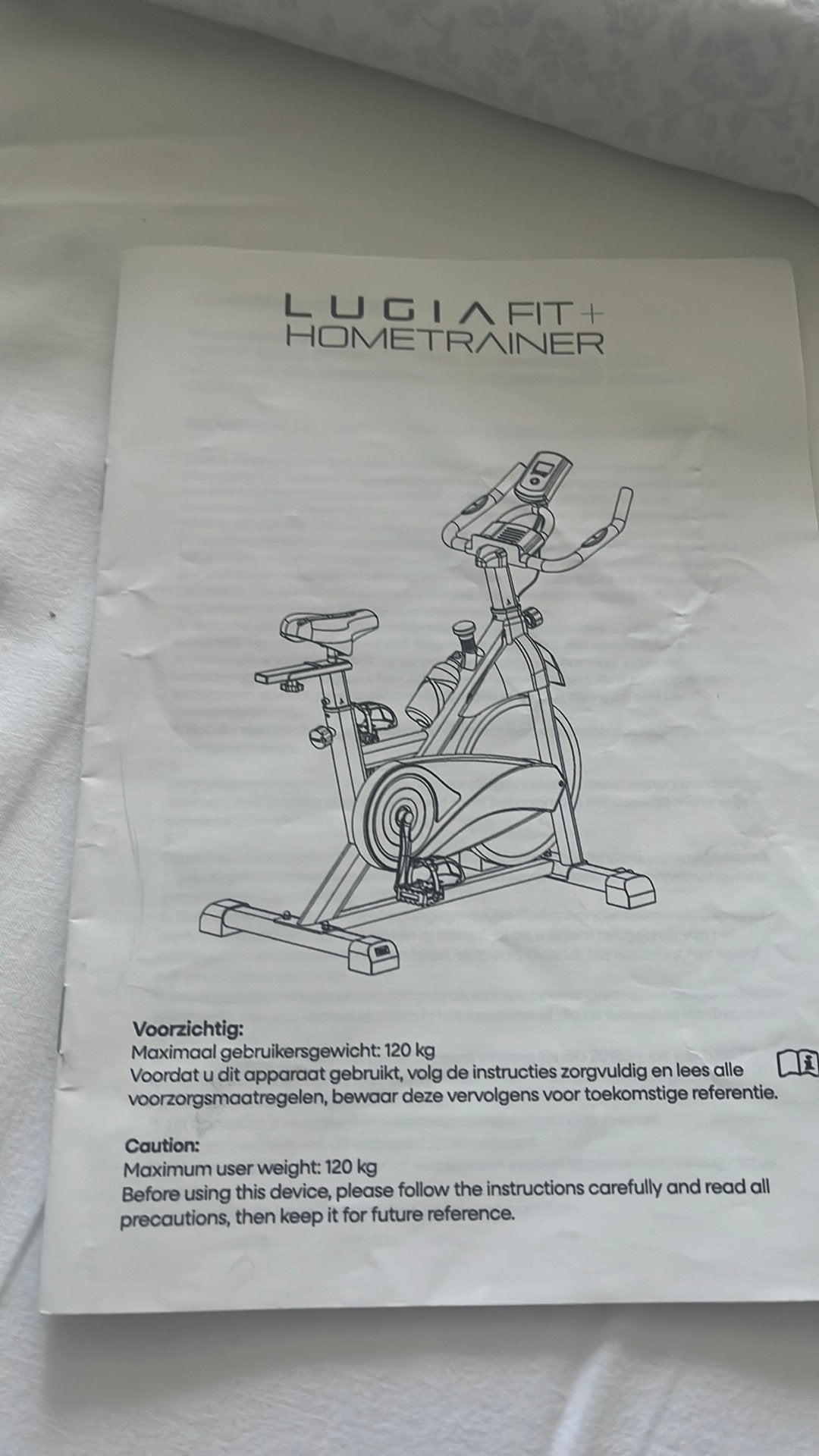 Lugia hometrainer weinig gebruikt
