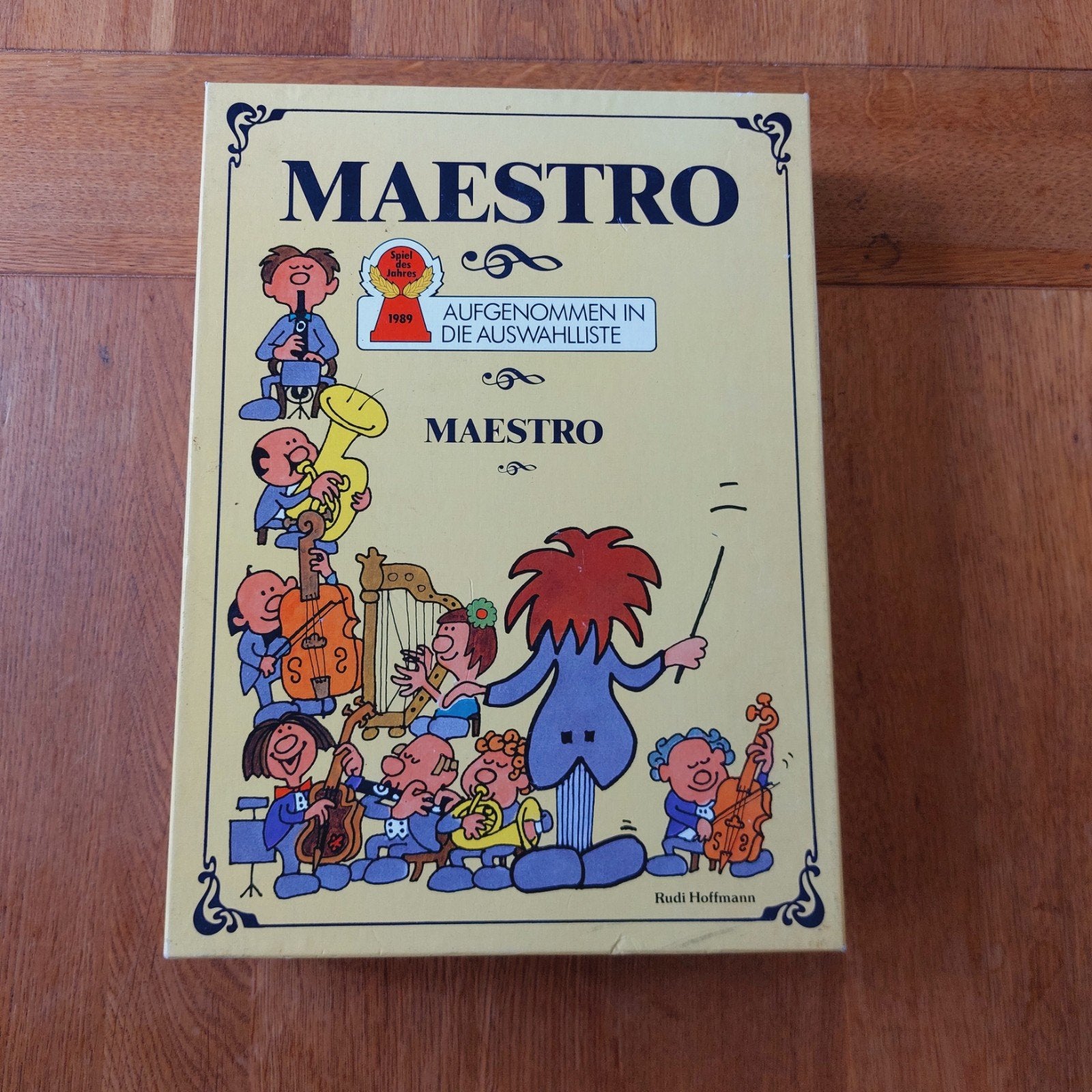 Maestro Bordspel (1989) - Hans im Glück - Nieuwstaat, Hobby en Vrije tijd, Een of twee spelers, Ophalen of Verzenden, Nieuw, Hans im Glück