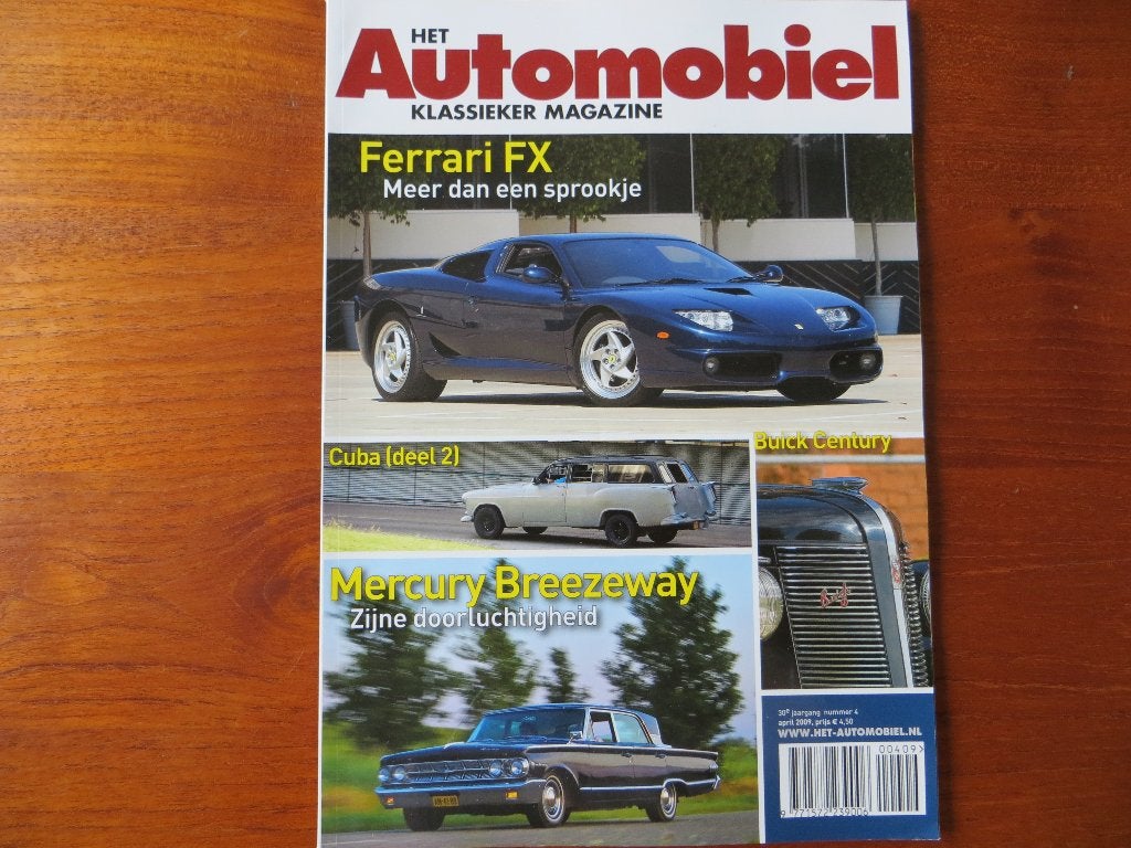 Het Automobiel 4 2009 Ferrari FX, Buick, Mercury, Cuba, Ophalen of Verzenden, Nieuw, Ferrari