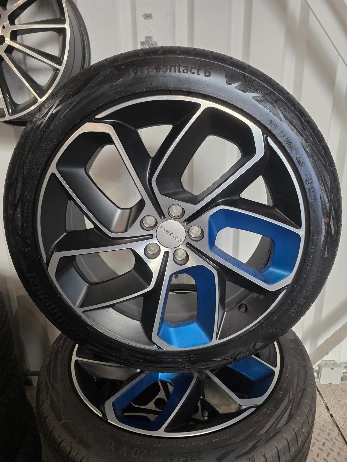 Orig. 20" Lynk&Co 01 velgen, Continental zomerbanden, Auto-onderdelen, Banden en Velgen, Ophalen, Gebruikt, Banden en Velgen, 235 mm