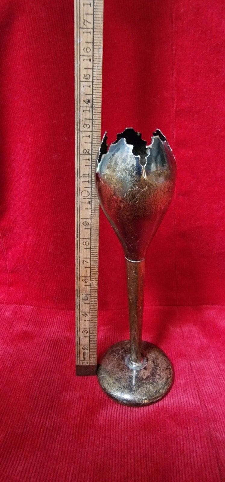Zilveren Kelk / Likeurkelk op Voet 67 gram - 2e Gehalte, Ophalen of Verzenden, Zilver