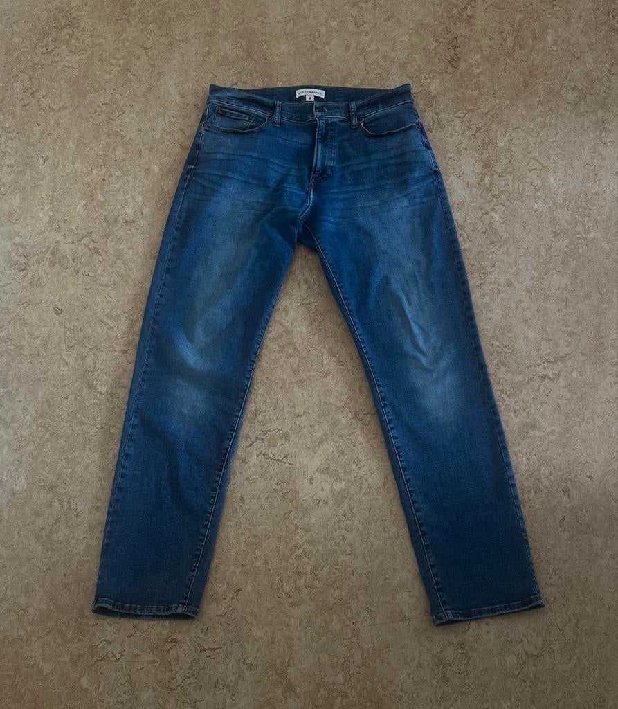 Straight Fit Jeans, Kleding | Heren, Spijkerbroeken en Jeans, Zo goed als nieuw, W32 (confectie 46) of kleiner, Blauw, Ophalen of Verzenden
