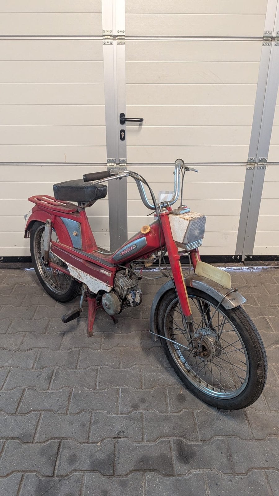 Mobylette Kaptein - Klassieke Bromfiets NL KENTEKEN, Ophalen of Verzenden, Gebruikt, Maximaal 45 km/u