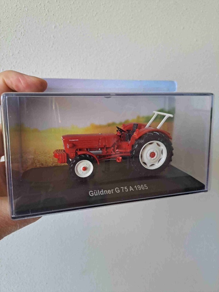 Guldner G 75 A 1965 tractor Hachette Collections SNC 1:43, Ophalen of Verzenden, Nieuw, Tractor of Landbouw, Overige merken