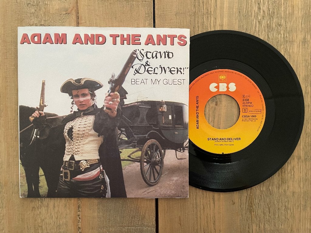 VINYL SINGLE Adam and the Ants - Stand & Deliver!, Gebruikt, 7 inch, Ophalen of Verzenden, Pop
