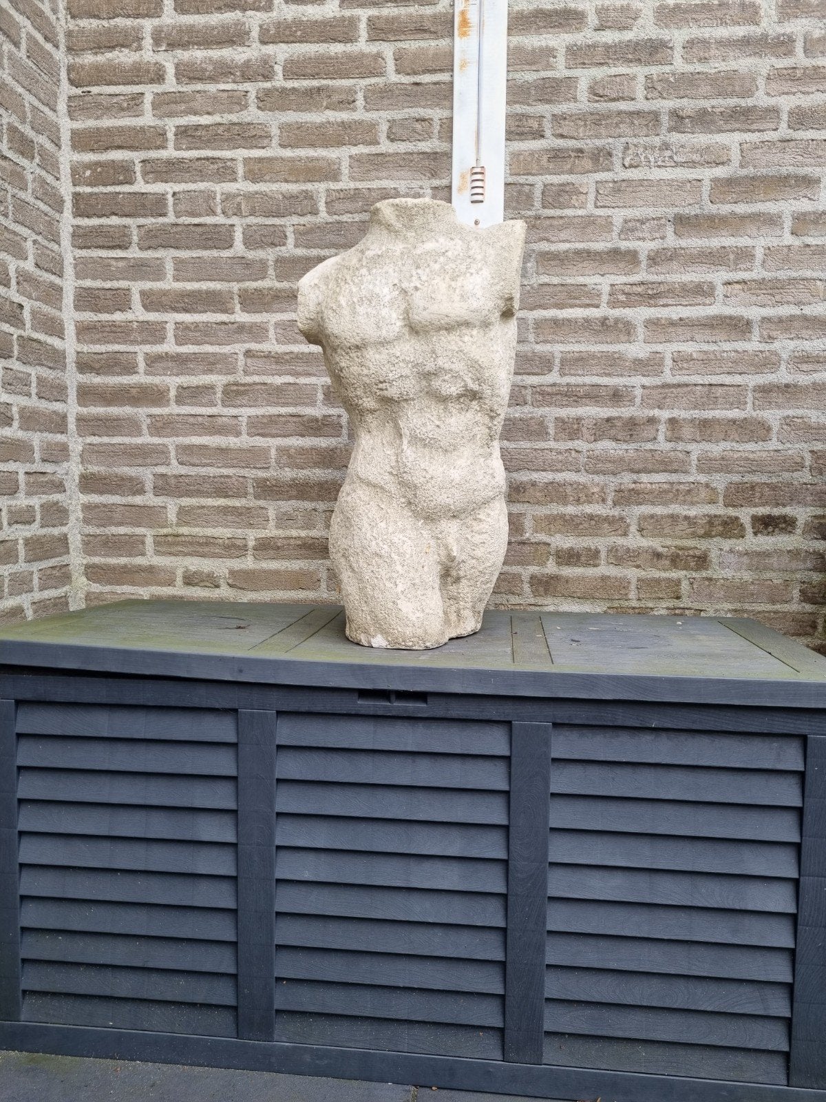 Decoratieve torso van beton, Ophalen, Weerbestendig, 50 - 100 cm, Steen of Keramiek