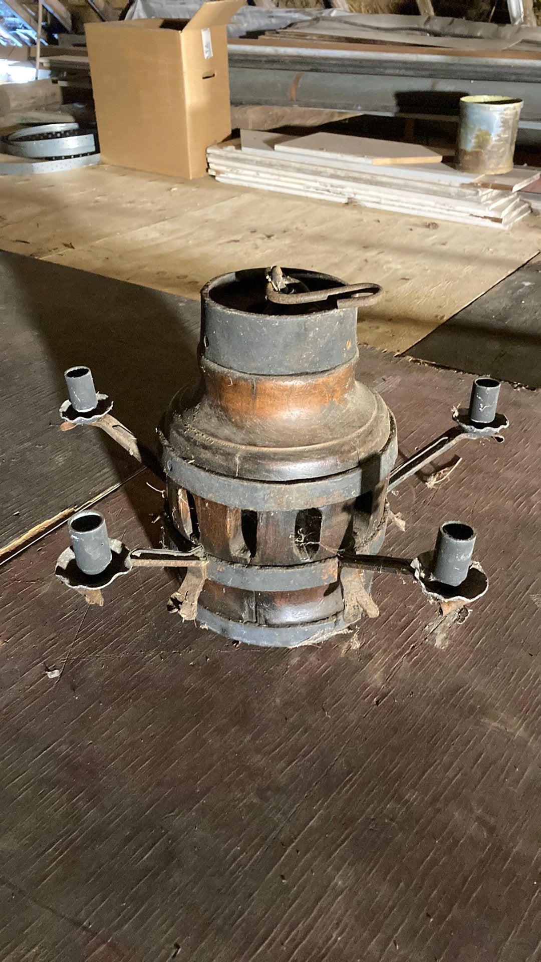 Wagenwiel lamp kleine fitting, Ophalen