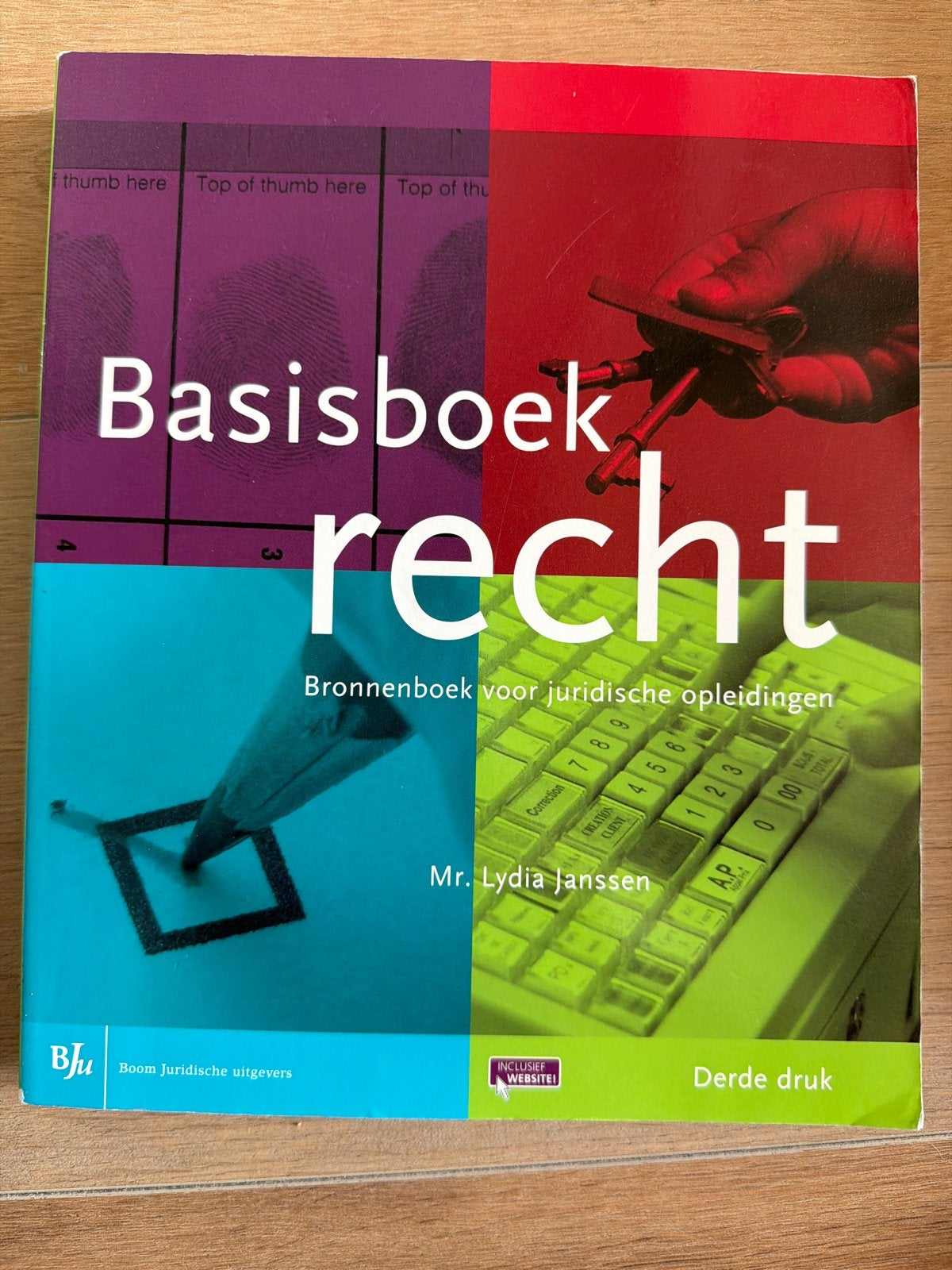 Basisboek Recht - Bronnenboek voor juridische opleidingen, Boeken, Ophalen of Verzenden, Gamma, Zo goed als nieuw, MBO