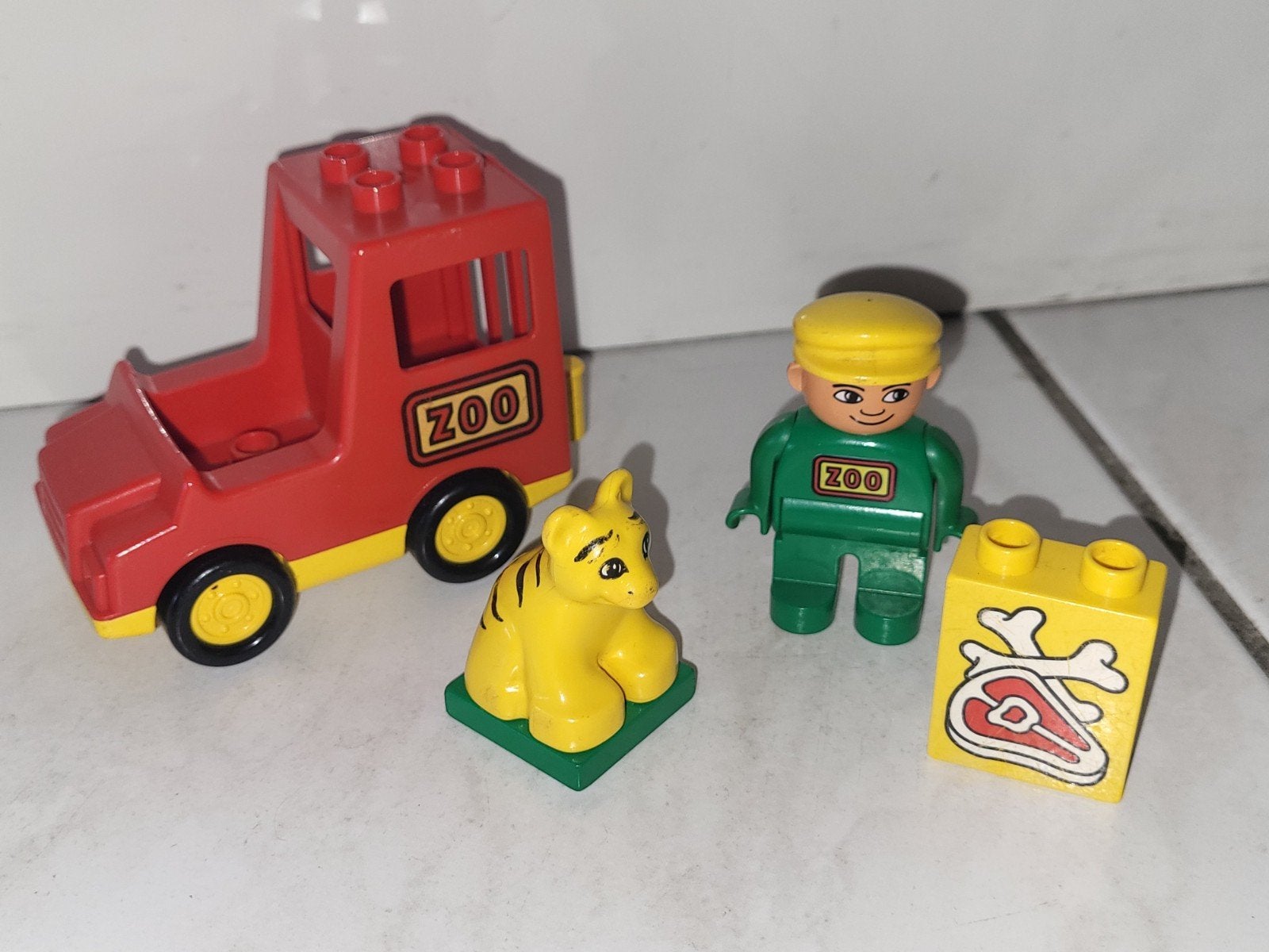 Duplo leuke dierentuin auto, Gebruikt, Ophalen of Verzenden, Duplo, Duplo