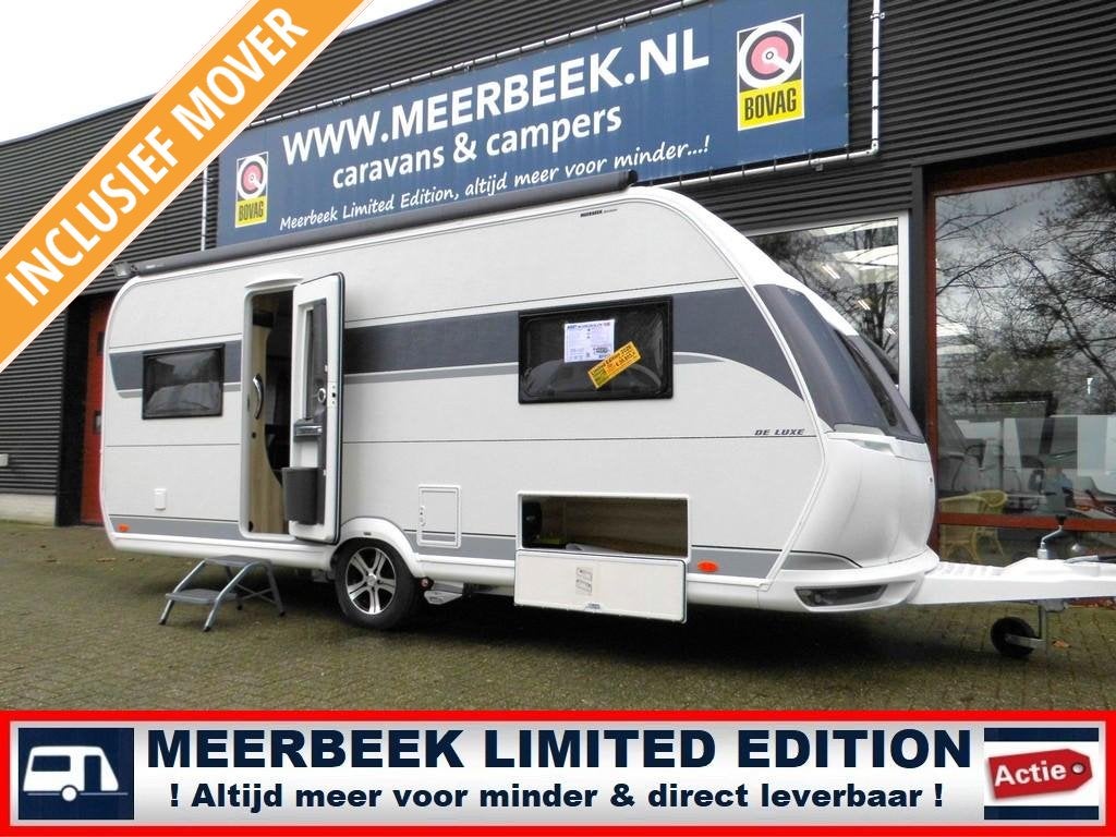 Hobby De Luxe 540 UL 5439,=KORTING +AIRCO +THULE +MOVER +ALU, Rondzit, Hobby, 6 tot 7 meter, 1250 - 1500 kg