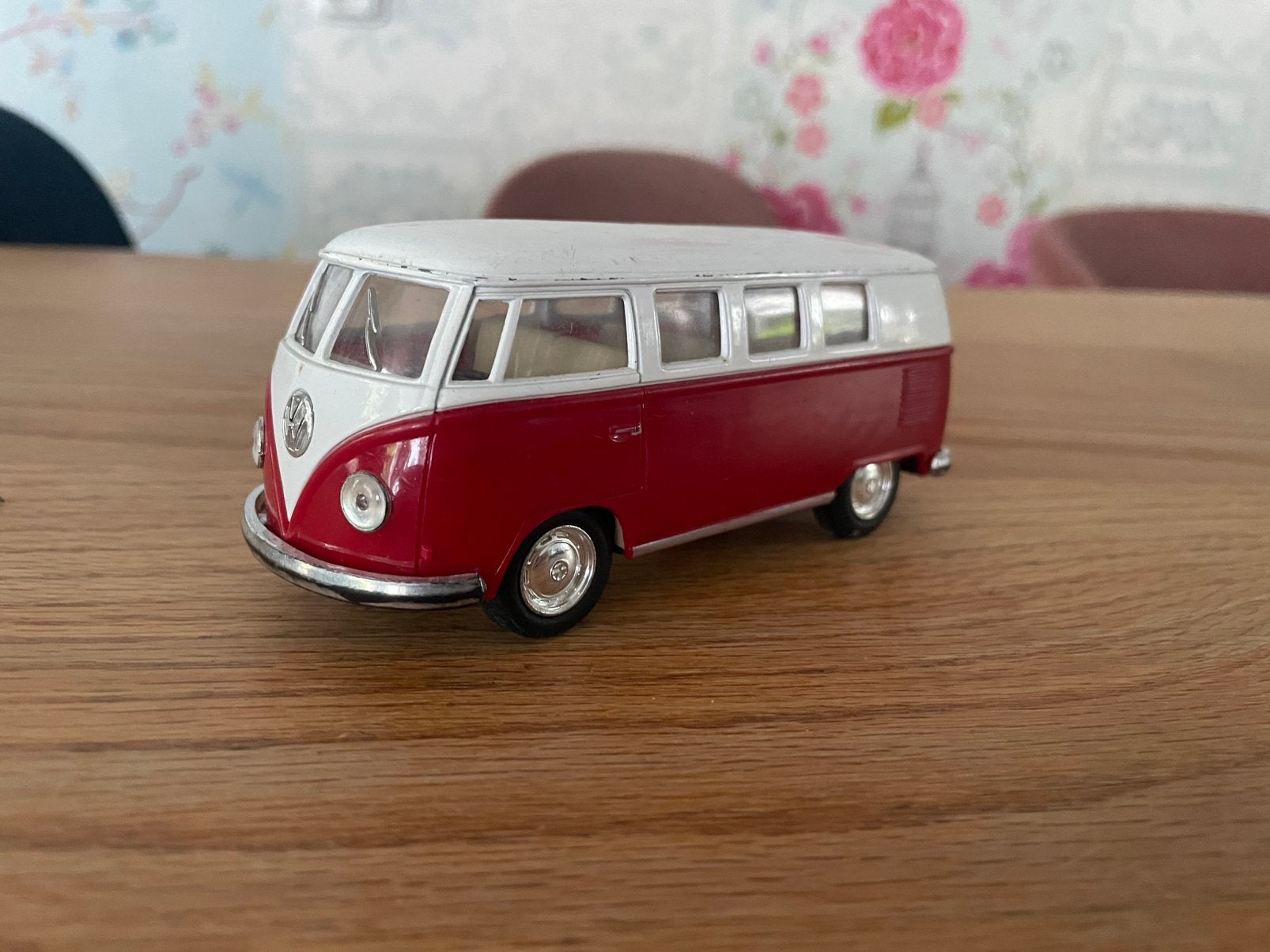 Retro VW bus pull-back auto, Ophalen of Verzenden, Huis en Inrichting