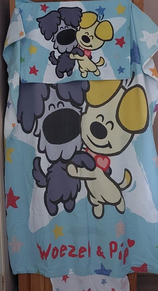 Woezel & Pip dekbedovertrek met sterren, Ophalen, Overige kleuren, Jongetje of Meisje, Dekbedovertrek