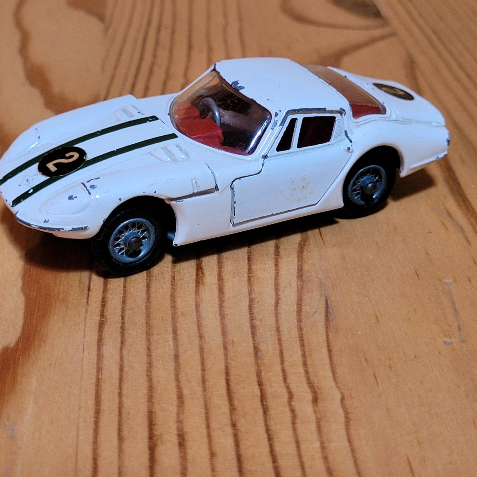 Corgi Toys Marcos Volvo 1800 #2 - Vintage Speelgoedauto, Hobby en Vrije tijd, Modelauto's | 1:43, Ophalen of Verzenden, Gebruikt