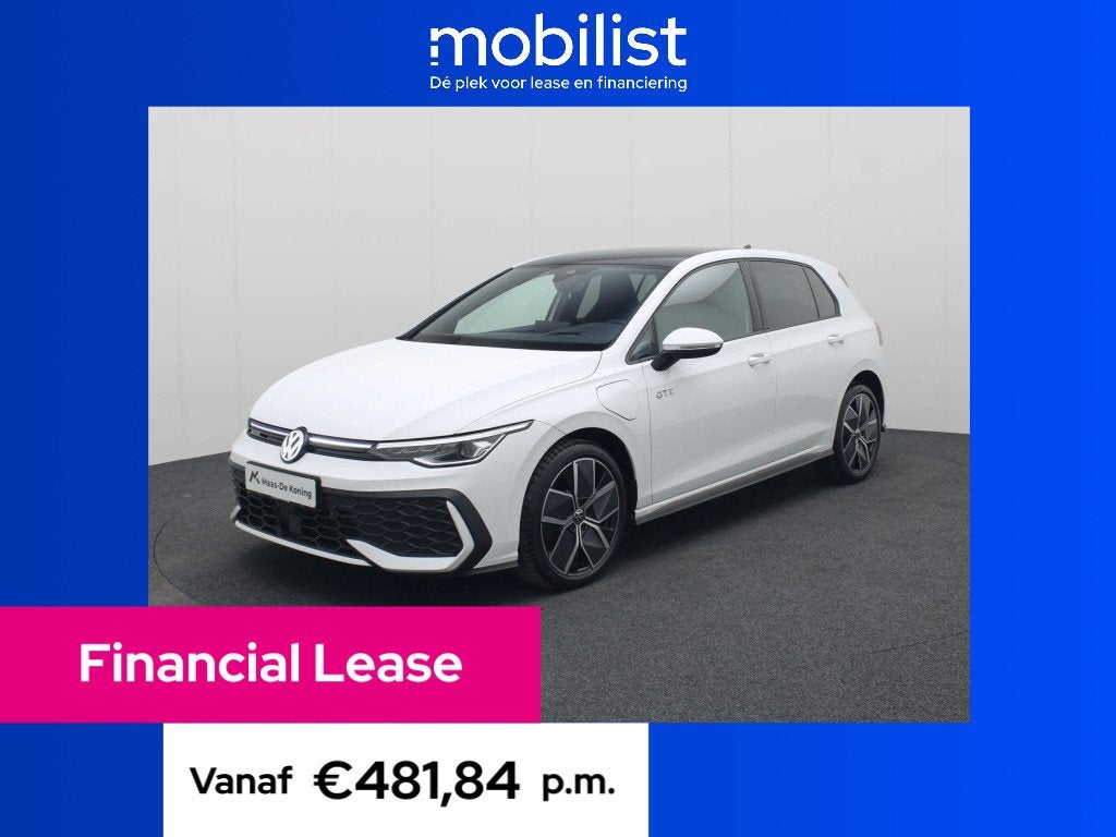 Volkswagen Golf 1.5eHybrid 200kW/272PK GTE (bj 2025), 4 cilinders, 250 km/l, Wit, Plug-in hybride