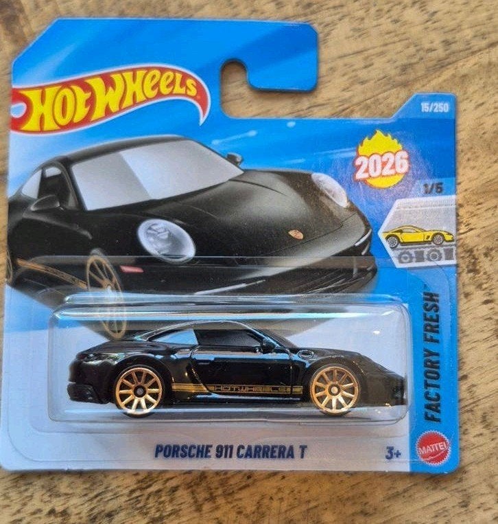 Porsche 911 Carrera T Hotwheel, Ophalen of Verzenden, Nieuw, Auto