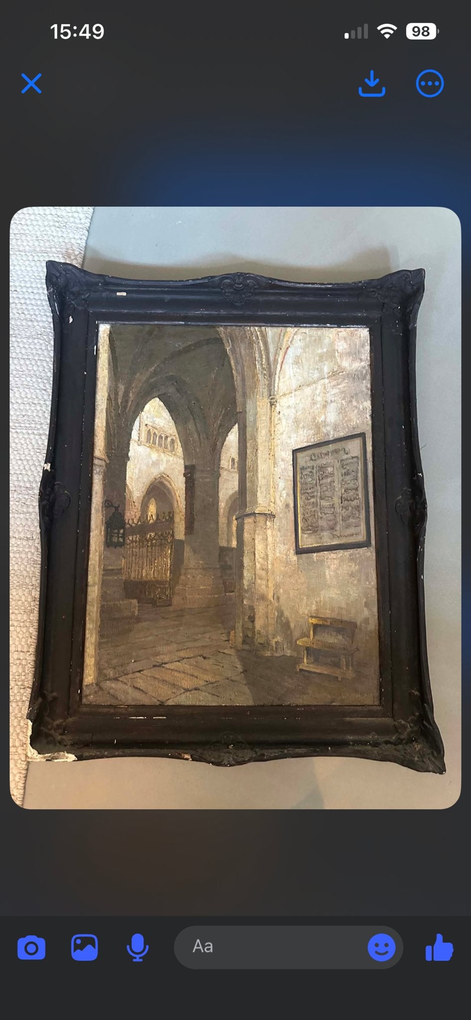 De Bravo in Haarlem, Antiek en Kunst, Ophalen, Doek, Olieverf, Klassiek