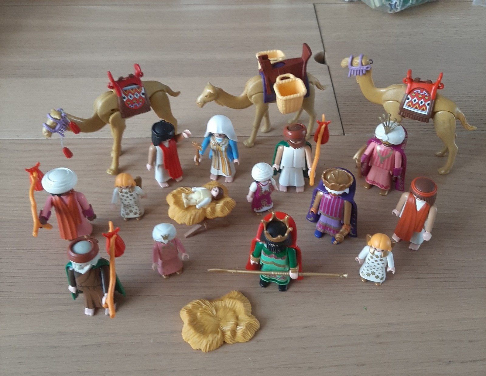 kamelen kerst playmobil set, Ophalen of Verzenden, Gebruikt