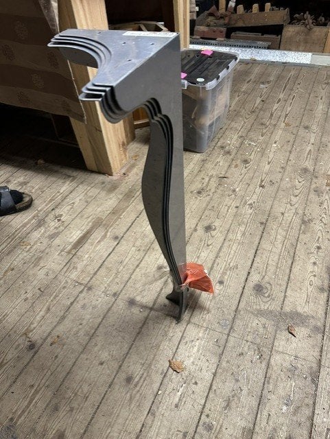 tafelpoten staal Ikea Vika Vintorp, Minder dan 50 cm, Gebruikt, 50 tot 100 cm, Rond