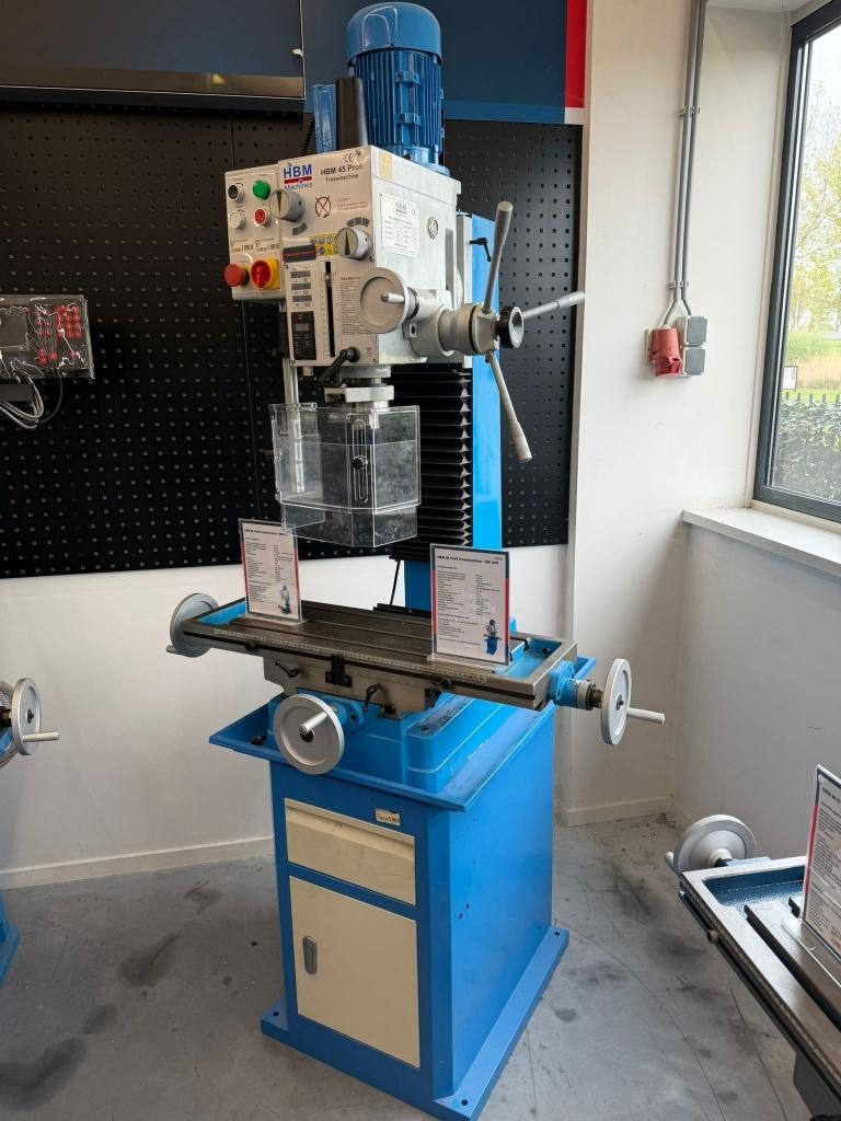 HBM freesmachine BF 45 profi 230 Volt, Ophalen, Zo goed als nieuw
