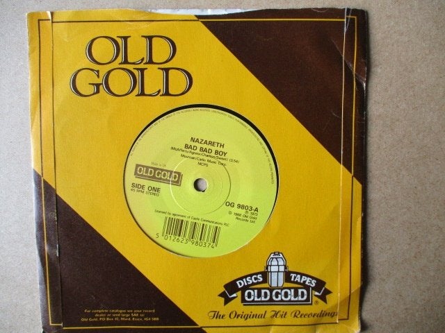s5960 nazareth - bad bad boy, Ophalen, Gebruikt, 7 inch, Overige genres