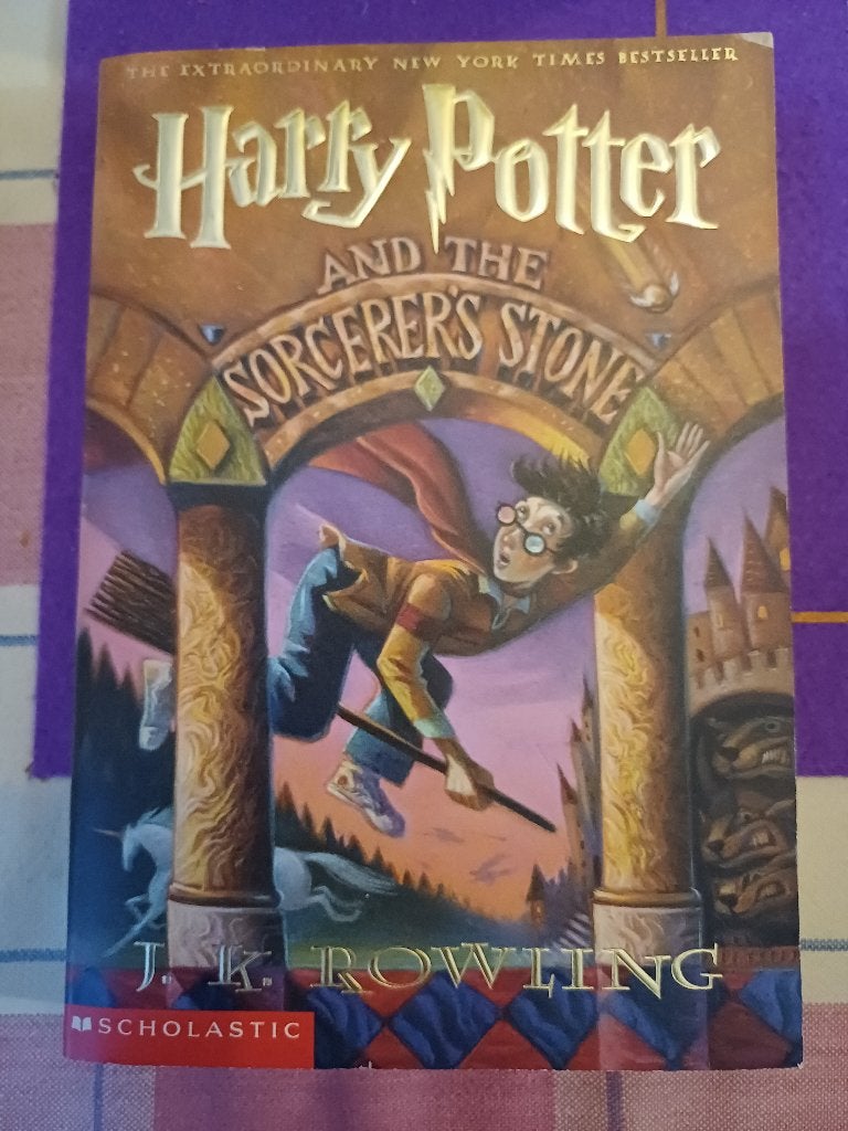 Harry potter and the sorcerers stone. Usa., Ophalen of Verzenden, Gelezen, JK Rowling