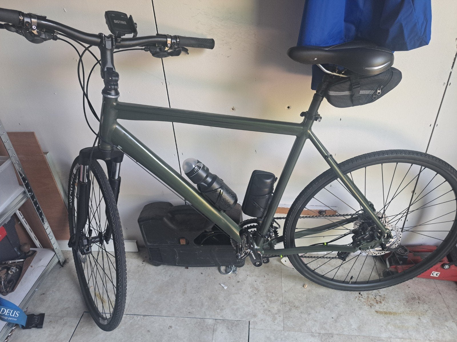 hybride sport fiets. 3x10, Zo goed als nieuw, 57 tot 61 cm, Meer dan 20 versnellingen, Ophalen