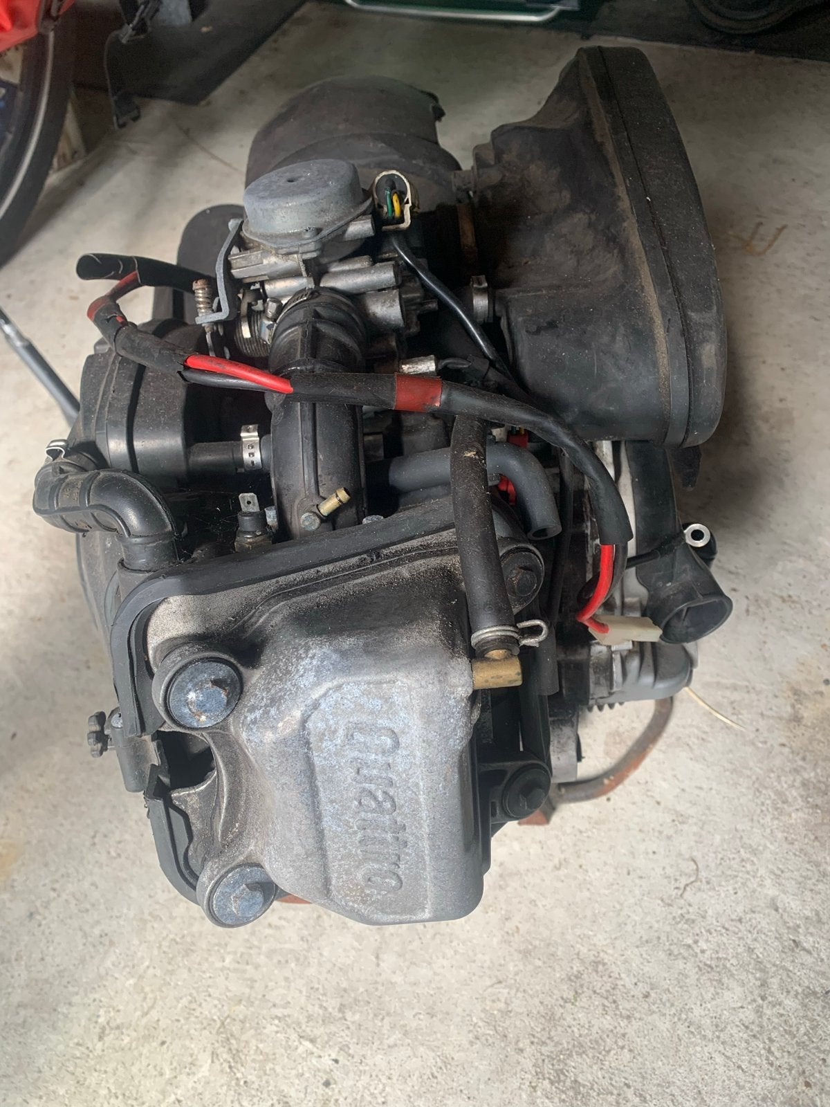 Piaggio Zip 4T motorblok - Compleet /cilinderkop stuk, Ophalen, Gebruikt, Blok, Piaggio