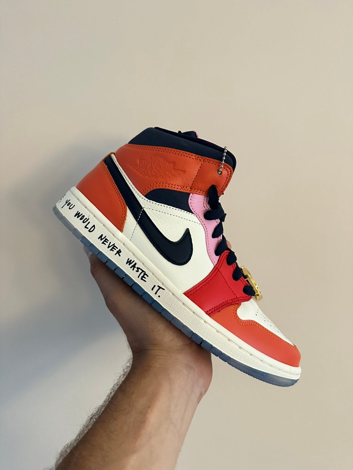 Jordan 1 Mid x Melody Ehsani maat 40.5, Overige kleuren, Nieuw, Ophalen of Verzenden, Sneakers of Gympen
