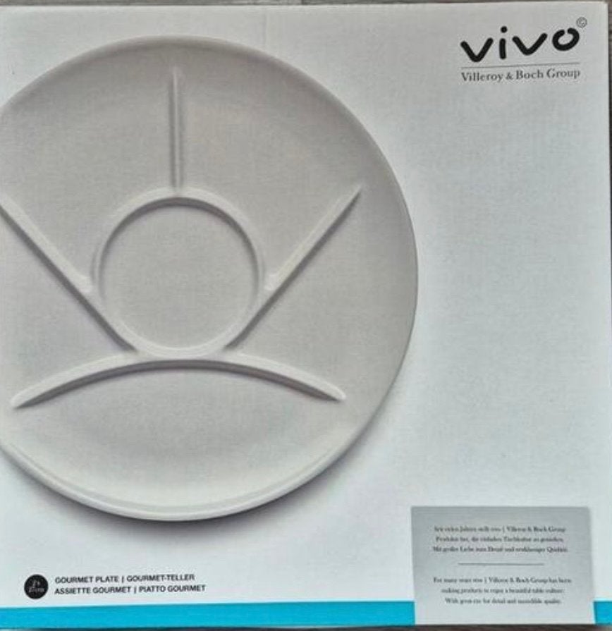 Vivo Villeroy & Boch Group Gourmet Bord, Vivo, Nieuw, Ophalen of Verzenden, Bord(en)